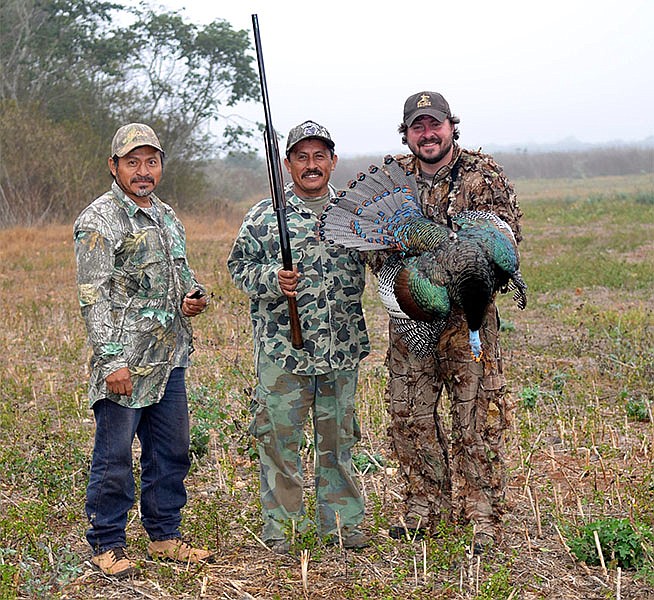 A well-prepared international hunter should have the trip of a lifetime as Brandon Butler (far right) did in Mexico.