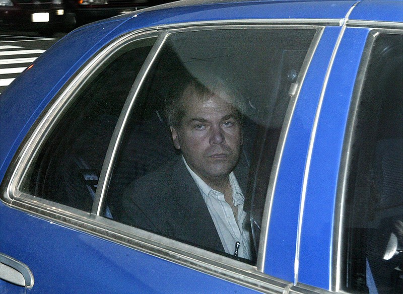 John Hinckley Jr. arrives at U.S. District Court in Washington. A judge said Hinckley, who attempted to assassinate President Ronald Reagan will be allowed to leave a Washington mental hospital and live full-time in Virginia.