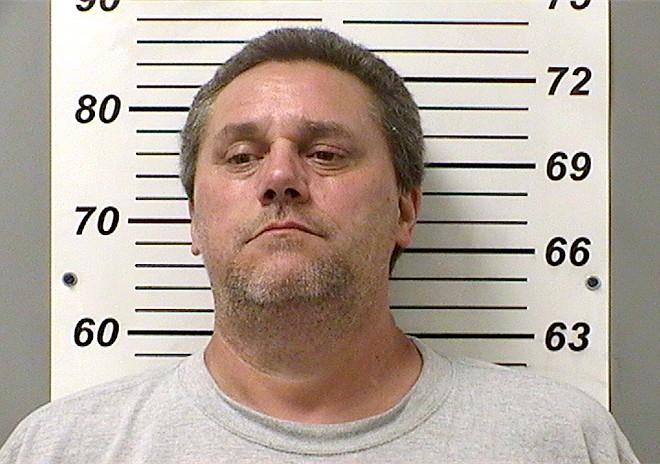 This undated booking photo provided by the Fulton County Sheriff's Department shows James Worley. Worley, who spent three years in prison after the 1990 abduction of a female cyclist, was arrested Friday, July 22, 2016, three days after a college student disappeared. He was charged Tuesday, July 26, with aggravated murder and was due in court Wednesday.