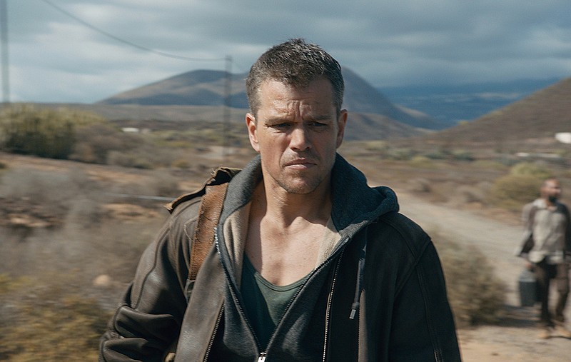 In this image released by Universal Pictures, Matt Damon appears in a scene from "Jason Bourne." 