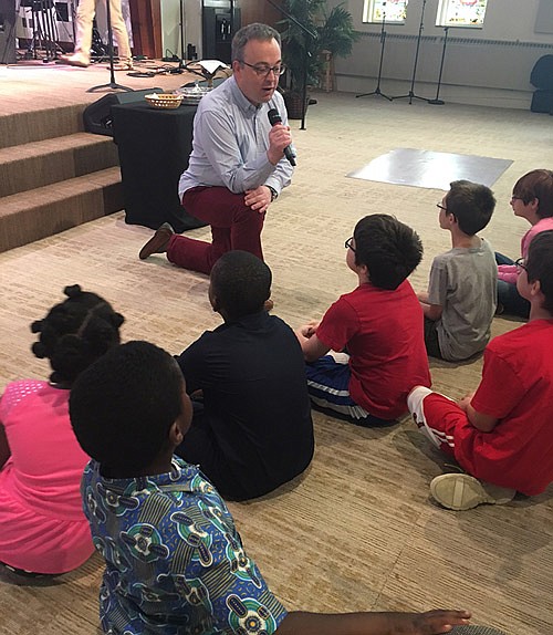 Photo courtesy First United Methodist Church
The Rev. Andrew Dougherty ministered at First United Methodist Church in Jefferson City for four Sundays this summer as that church's senior pastor, the Rev. Daniel Hilty, preached at Dougherty's Methodist Centenary Church in Dublin, Ireland.