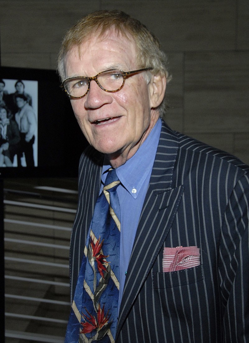 In this Sept. 5, 2007 file photo, actor Jack Riley poses at the TV Land 35th anniversary celebration of "The Bob Newhart Show" in Beverly Hills, Calif. Riley, who played counseling client Elliot Carlin on "The Bob Newhart Show" and also voiced a character on Nickelodeon's animated "Rugrats," died Friday, Aug. 19, 2016 in Los Angeles. He was 80. 
