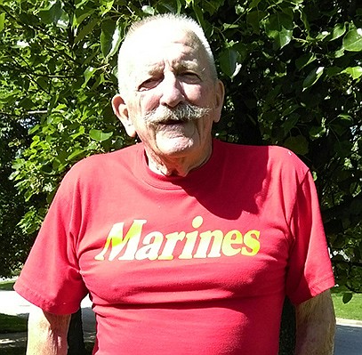 Walter McHugh served in WWII with the Navy and deployed to Korea with the Marine Corps.