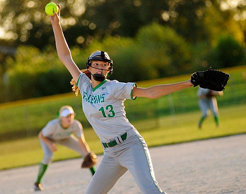 Makenna Kliethermes will be the No. 1 pitcher for the Blair Oaks Lady Falcons this season.