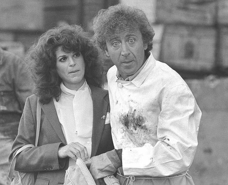 In this file photo, Gene Wilder, right, and Gilda Radner perform in a scene from the film "Hanky Panky," directed by Sidney Poitier, on Aug. 27, 1981, in Boston.