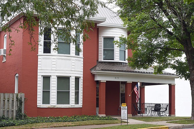 John and Shelly Pervinich won the September Golden Hammer award for their work on 615 Capitol Ave.