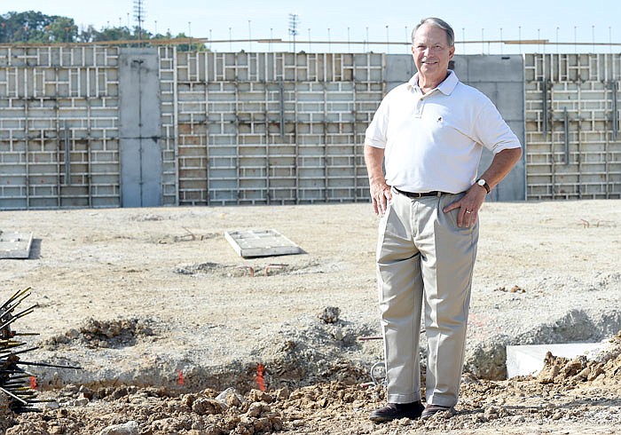 Jim Vossen stands on the future Boys and Girls Club's Clubhouse off Lafayette Street on Wednesday, Sept. 7, 2016. Vossen is on the executive board and a former president of the organization.