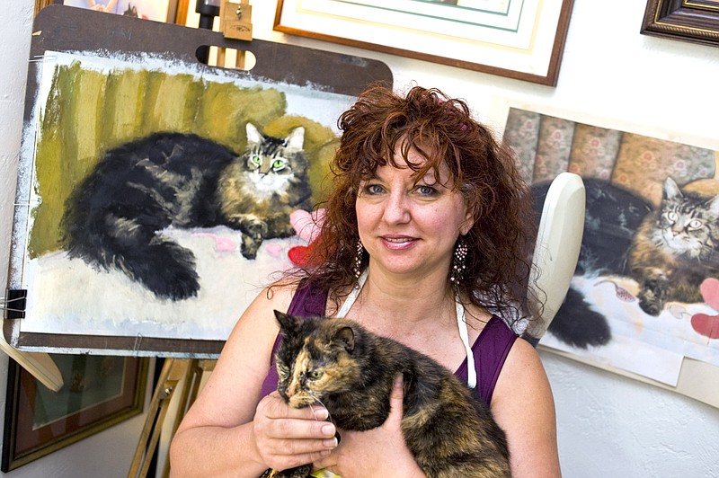 "Society doesn't really give us ways to grieve our pets," said animal artist and writer Bernadette Kazmarski of Carnegie, who has rescued and served as a foster mom to cats for 25 years. "But sharing grief is one of the best ways to ease it." 