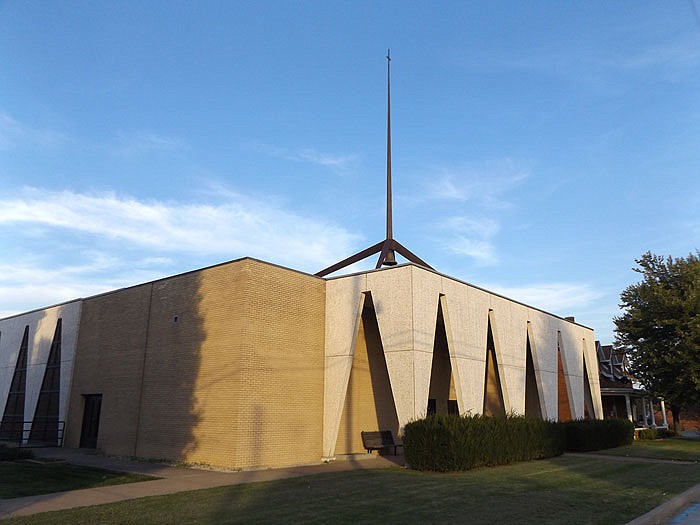 St. George Catholic Church sits along U.S. 50 in Linn.