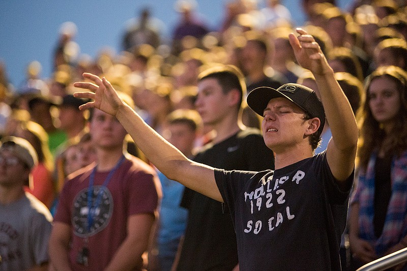 Fields of Faith Students get chance to share testimonies at school
