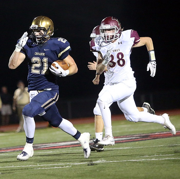 The Helias Crusaders are entering the Class 4 postseason on a record roll.