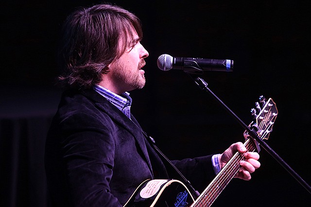 Country singer Jimmy Wayne sings Wednesday, Oct. 19, 2016, for a Capital City CASA fundraiser at the Millbottom. CASA advocates for the best interests of abused and neglected children with the 19th Judicial Circuit of Missouri.