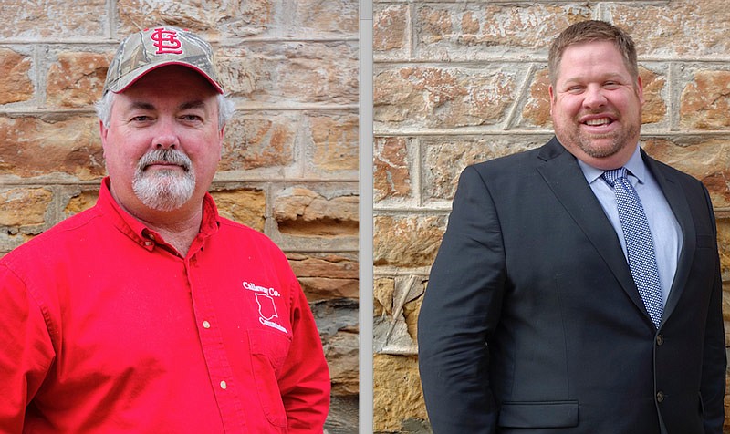 Randy Kleindienst (photo at left) and Larry Doyle Jr. (right) are running on the Nov. 8 ballot for the office of Eastern District commissioner in Callaway County.