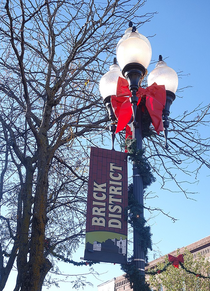 Fulton's Brick District launches into the holiday season this evening with a holiday festival.