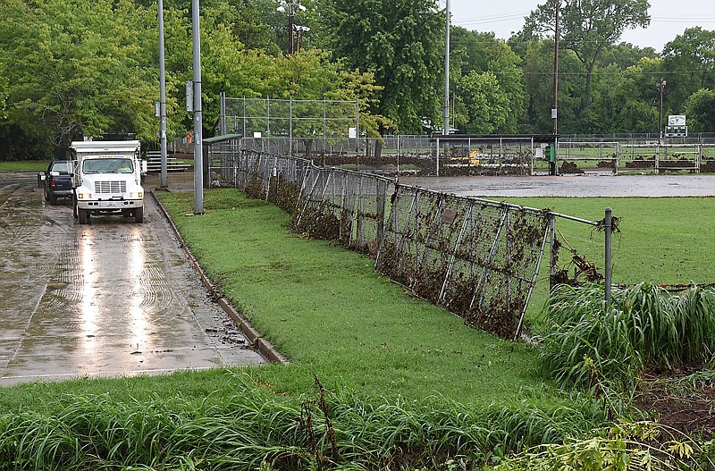 Heavy rains in August 2016 caused flash flooding in Mid-Missouri, which damaged Washington Park in Jefferson City and area homes, and prompted residents to seek stormwater drainage solutions.