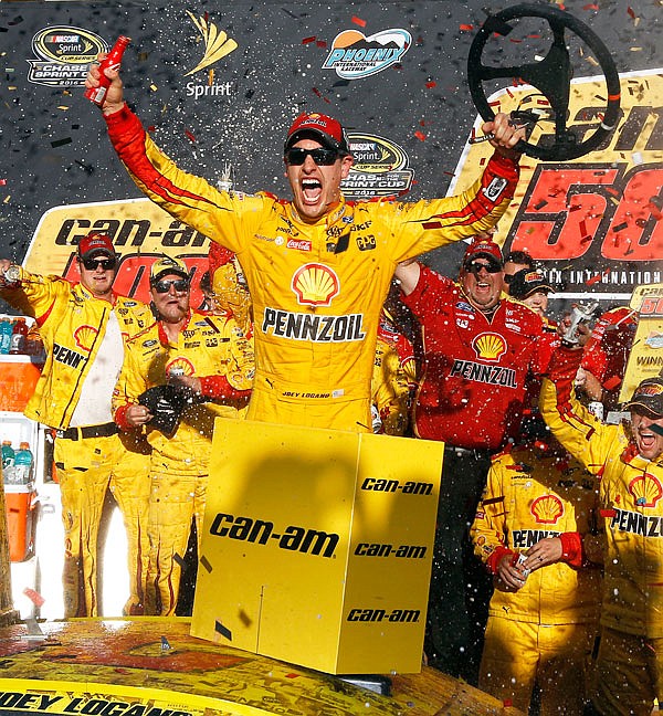 Logano Wins Phoenix As He And Kyle Busch Complete NASCAR's Final Four