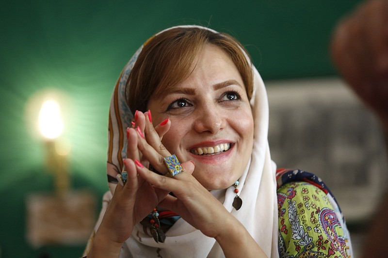 Fahimeh Asadi, age 35, says women in Iran are more emancipated than men realize and she has chosen to remain single because she considers herself independent and a free spirit on October 17, 2016 in Tehran, Iran. 