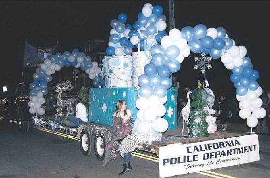 The theme of the 2015 Christmas Parade in California was "Frozen." (file photo)