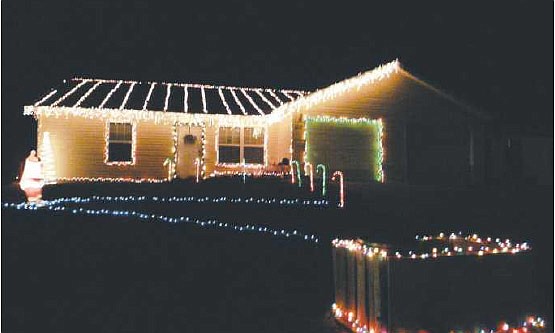 The annual Home and Business Lighting/Decorating Contest in California will be judged the week of Dec. 5 through 9, between the hours of 5 and 10 p.m. (file photo)
