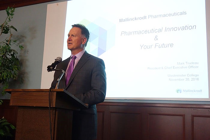 Mark Trudeau, president and CEO of St. Louis-based company Mallinkrodt Pharmaceuticals