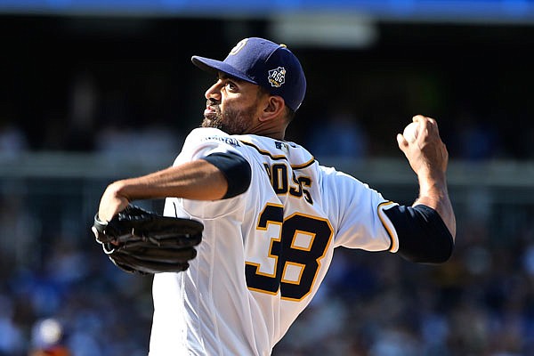 Padres starting pitcher Tyson Ross was among 35 players who became free agents Friday when their teams declined to offer 2017 contracts.