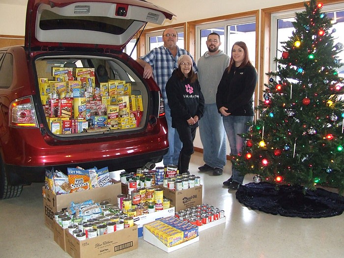 Quality Used Cars LLC, 1301 S. Oak St. in California, donated $600 worth of food — equivalent to 796 pounds — to the Cargill Food Pantry recently.