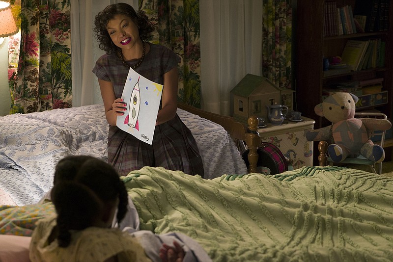 This image released by Twentieth Century Fox shows Taraji P. Henson as Katherine Johnson in a scene from "Hidden Figures."