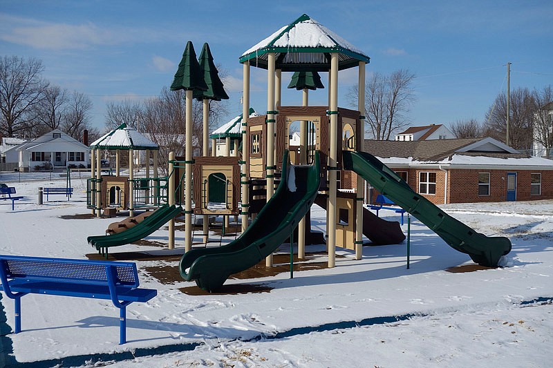 A ribbon-cutting ceremony to open this playground, at the Missouri School for the Deaf in Fulton, will be at 11:30 a.m. on Friday, Jan. 13, 2017. Cold weather postponed the event for a week.