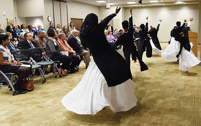 St. Mary's Hospital hosted A Celebration of the Life and Works of Martin Luther King Jr. during which the Second Baptist Church Praise Dancers performed for those in attendance. The dancers are directed by Theressa Ferguson and were invited back after last year's performance.