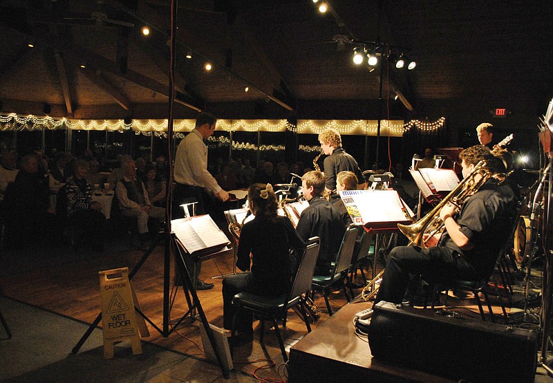 The Osage High School Jazz Band, seen here, Eldon High School Jazz Band and 399th Fort Leonard Wood Army Jazz Band ensemble will perform Sunday, Jan. 22 to kick off the Ozark Jazz Society 2017 concert series.