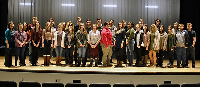 Thirty-eight students, including the Versailles High School chamber choir and select concert choir members, have raised nearly $75,000 of $90,000 needed to perform with the National Youth Choir April 2 at the historic Carnegie Hall in New York City.