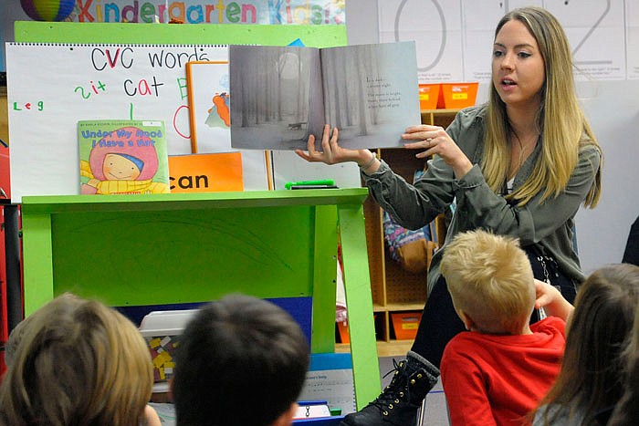 First-year, kindergarten teacher Bret Medlin, as well as nearly a dozen other first-year teachers, has benefited from a variety of programs and strategies, including mentoring and classroom observations, at the California schools designed to support new teachers with their questions and success.
