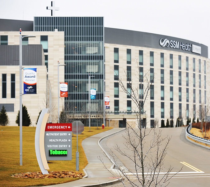 SSM Health St. Mary's Hospital in Jefferson City is shown in this Jan. 23, 2017, photo.