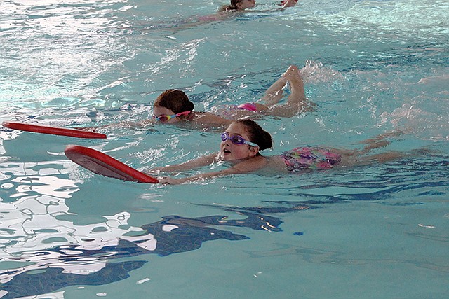 California Elementary School is the only public school in the area which offers swimming as part of its physical education curriculum, thanks to a cooperative agreement with the city of California.