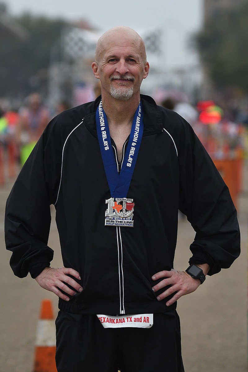 Local runner and Pleasant Grove coach Jeff Haynes competed in Sunday's Run the Line half marathon. Haynes says he got hooked on running in the eighth grade. 