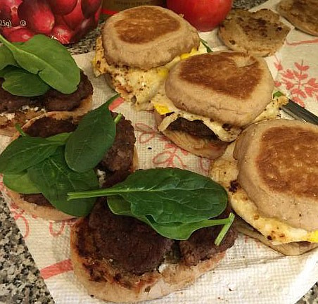 Breakfast sandwiches