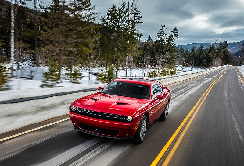 The 2017 Dodge Challenger GT becomes the first American muscle car with all-wheel drive, which makes it a treat to drive in the snow. 