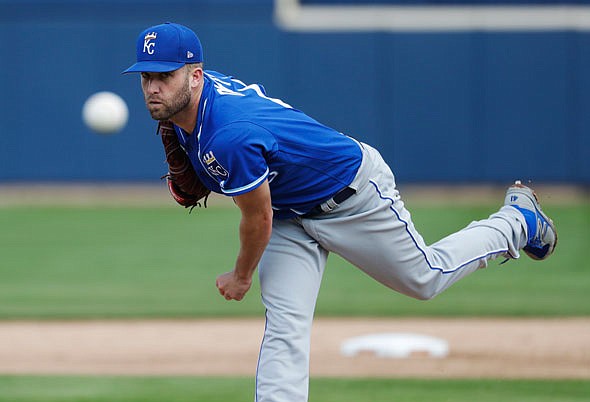 Royals starting pitcher Danny Duffy signed a five-year contract in the offseason to stay with the team.