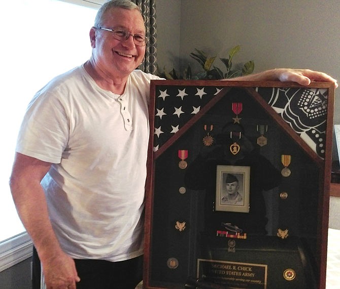 Jefferson City veteran Mike Chick was wounded during a combat patrol with the U.S. Army in Vietnam. The Purple Heart recipient encourages veterans of all wars to apply for the benefits they have earned from the Department of Veterans Affairs.