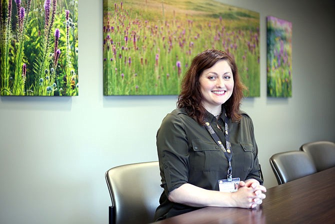 Ruthanna Hunter poses at Capital Region Medical Center. Hunter is a neurologist at the medical center. Hunter recommends Alzheimer's patients and their families get involved with support groups.