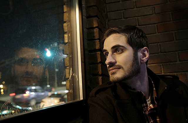 Matt Garlock, of Mansfield, Massachusetts, sits for a photo Feb. 22 in a bar in Somerville, Massachusetts. The 29-year old has trouble making out what his friends say in loud bars, but when he got a hearing test, the result was normal. Scientists have been finding evidence that loud noise, from rock concerts, leaf blowers, power tools and the like, damages our hearing in a previously unsuspected way. It may not be immediately noticeable, and it does not show up in standard hearing tests.