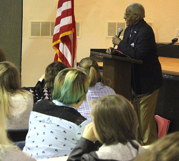 James Shipley, a WWII Tuskegee airman, was the guest speaker for County Government Day.