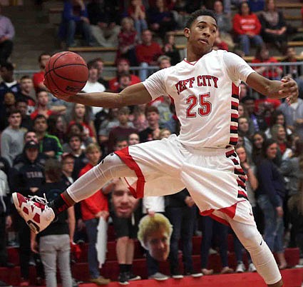 Kamari Balton of the Jefferson City Jays was an all-district selection in Class 5.