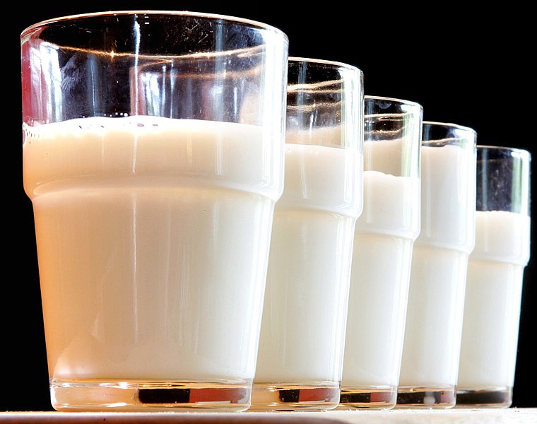 The easiest way to increase your food intake of calcium is to drink milk.