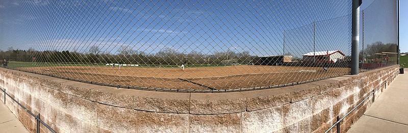 The weather turned pleasant just in time for Vienna and St. Elizabeth to play baseball at the Calvary Lutheran Tournament on Saturday, April 1, 2017.