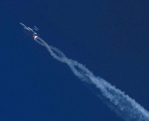 In this March, 2017, photo supplied by Sandia National Laboratories, an F-16C from Nellis Air Force Base in Nevada releases a mock nuclear weapon for a test at Tonopah Test Range near Tonopah, Nev. Scientists at Sandia National Laboratories are claiming success with the first in a new series of test flights that are part of an effort to upgrade one of the nuclear weapons that has been in the U.S. arsenal for decades. (James Galli/Sandia National Laboratories via AP)