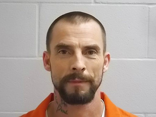 This undated file photo provided by the Noble County, Okla, Sheriff's Office, shows Nathan LeForce. Leforce, the suspect in the Tuesday, April 18, 2017 fatal shooting of Logan County Sheriff's Deputy David Wade, was charged Thursday, April 20, 2017, with first-degree murder, larceny of a vehicle and armed robbery.