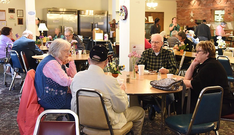 The senior nutrition center in the Capital Mall recently closed, making the Clarke Senior Center (above) the only option for seniors wanting the nutrition center's meals. The cafeteria is capable of handling the extra visitors, but center board members would like to have another facility on the west side for its clients' convenience.