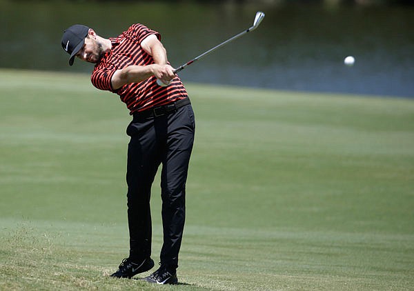 Kyle Stanley hits from the 14th fairway during the second round of The Players Championship on Friday in Ponte Vedra Beach, Fla.