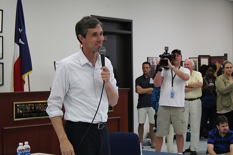 U.S. Rep. Beto O'Rourke, D-El Paso, is running for U.S. Senate, vying to unseat Ted Cruz. 
